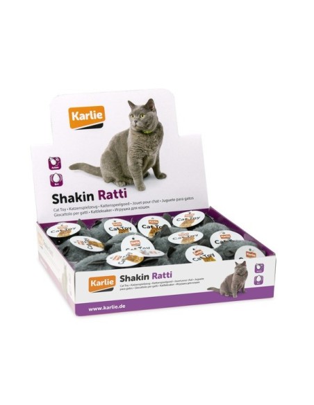 Ratón tembloroso juguete gato