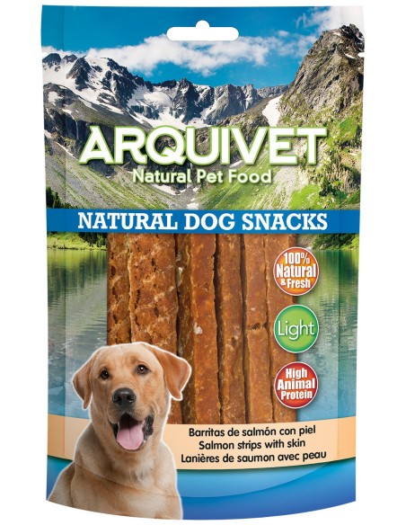 Snack perros barritas salmón arquivet
