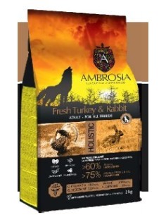 Pienso Ambrosia pavo fresco y conejo