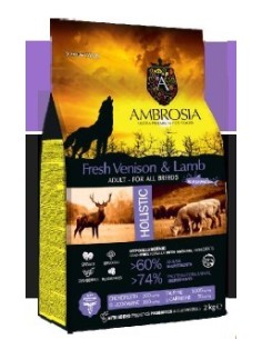 Pienso Ambrosia Venado fresco y cordero