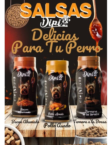Salsa dipi para perros