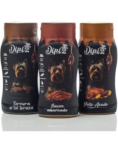 Salsa dipi para perros