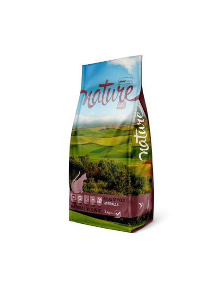 Alimento gatos NATURE bolas de pelo