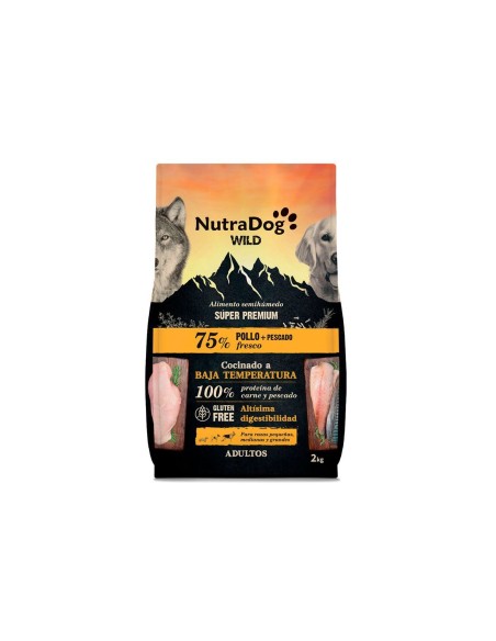 Pienso Nutradog wild pollo y pescado