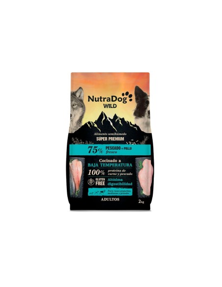 Pienso Nutradog wild pescado y pollo