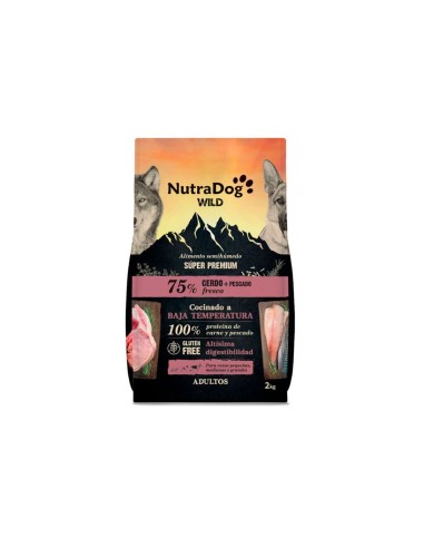 Pienso Nutradog wild cerdo y pescado