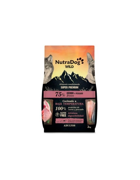 Pienso Nutradog wild cerdo y pescado