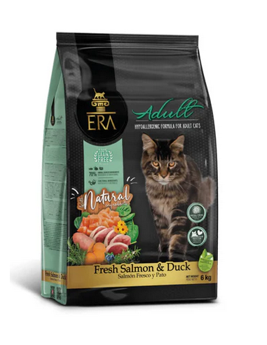 Pienso gatos era grain free adult salmón y pato