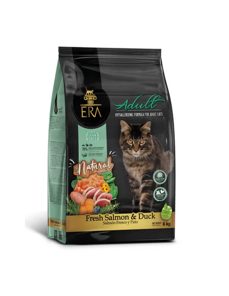 Pienso gatos era grain free adult salmón y pato